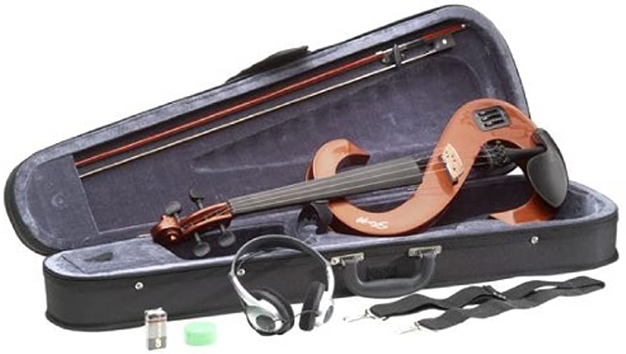 Stagg EVN 4/4 VBR Silent Violin Set with Case